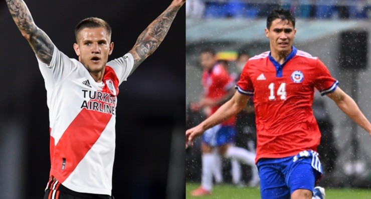 Bruno Zuculini Pablo Galdames Universidad Católica