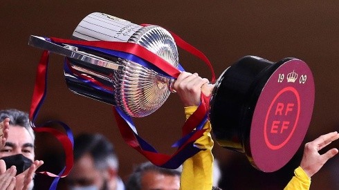 Trofeo de Copa del Rey.