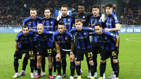 Equipo de Inter en Serie A.