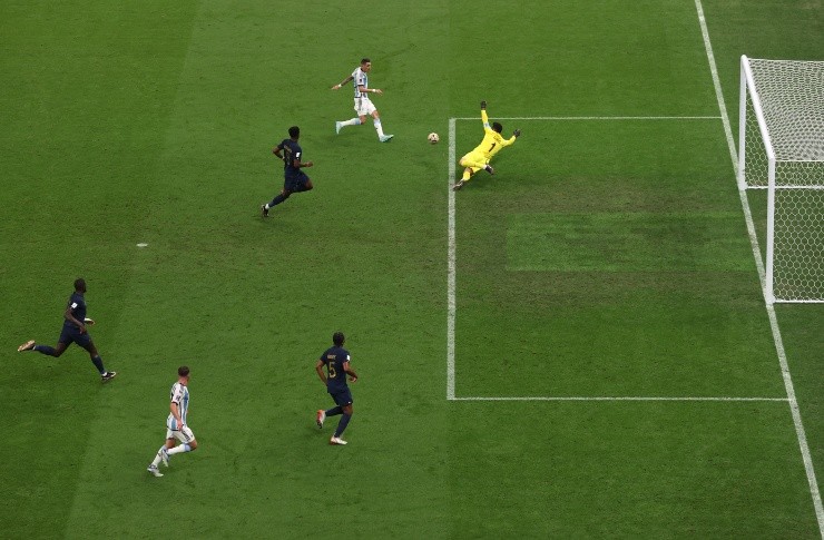 El golazo de Di María en la final del Mundial.