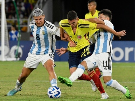 Colombia venció a Argentina y clasificó al hexagonal del Sudamericano Sub 20