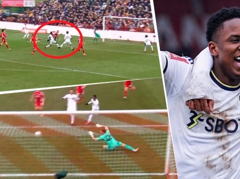 Video: Luis Sinisterra volvió al gol con el Leeds en Inglaterra