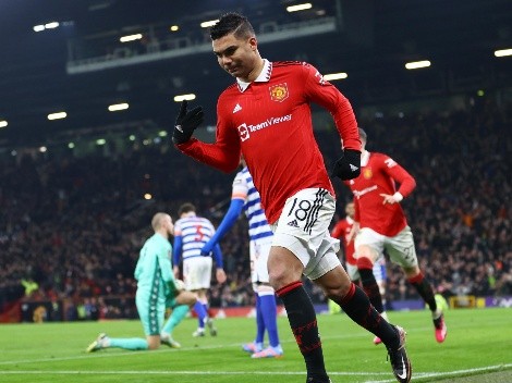 A ritmo brasileño, Manchester United avanzó en la FA Cup al vencer a Reading