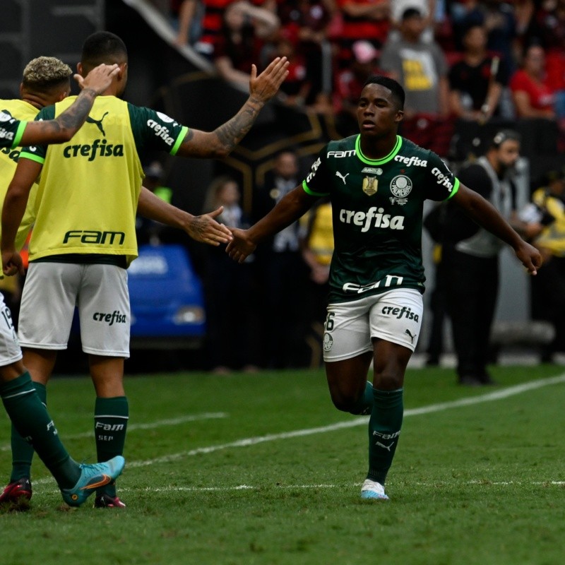 "Título de Endrick, chilique de Abel Ferreira.."; Imprensa internacional repercute conquista do Palmeiras na Supercopa