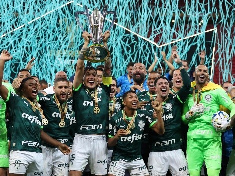 En partidazo, Palmeiras se consagró supercampeón de Brasil al derrotar a Flamengo