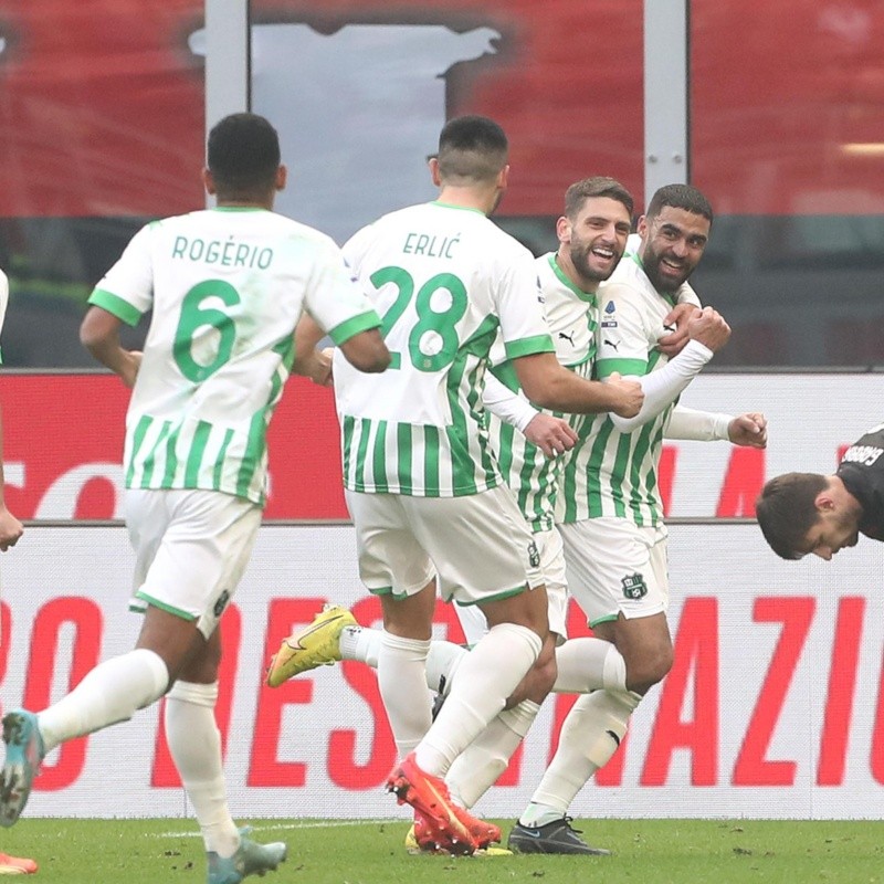 Crisis total en AC Milan: goleada histórica de Sassuolo en San Siro