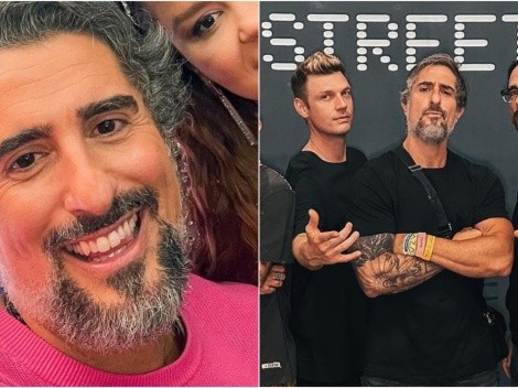 Marcos Mion se torna sexto ‘integrante’ de Backstreet Boys e revela bastidores de encontro com grupo: “Cresci acompanhando”