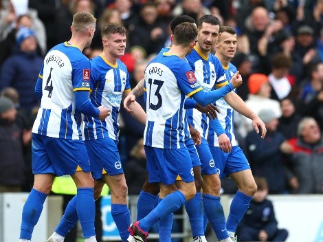 Golpe en la FA Cup: Brighton eliminó a Liverpool sobre la hora