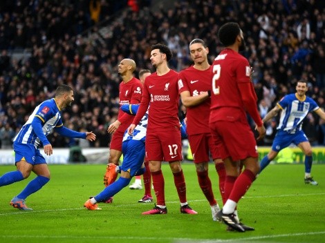 Liverpool, eliminado de la FA Cup en cuarta ronda ante Brighton