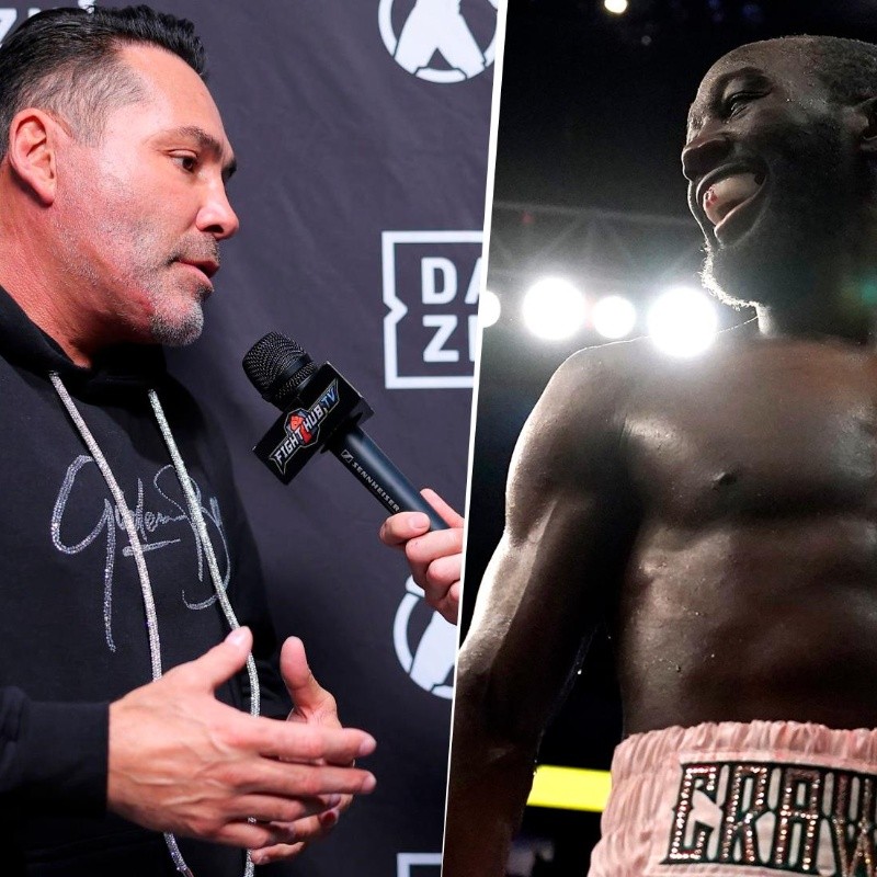 Oscar De La Hoya prometió a Terence Crawford que le cumplirá su mayor deseo