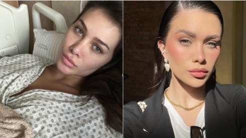 Flavia Pavanelli tranquiliza fãs após ser hospitalizada: “Fica aqui meu alerta”. Imagens: Reprodução/Instagram oficial da influenciadora.