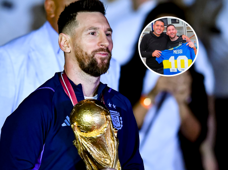 "Hablo mucho con Román": la frase de Messi que volvió locos a los hinchas de Boca