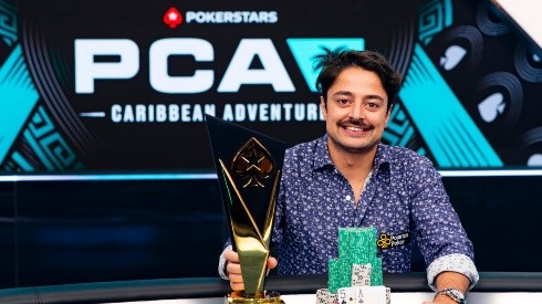 Michel Dattani levou o título do PCA e mais de US$ 1 milhão (Foto: Joe Giron/PokerStars)