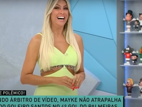 Pitaco de Renata Fan sobre 'chororô' do Fla atiça torcida do Palmeiras; Assista!