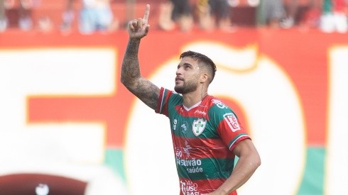 Foto: Diogo Reis/AGIF - Bruno Leonardo é o artilheiro da Portuguesa no Paulistão, com dois gols