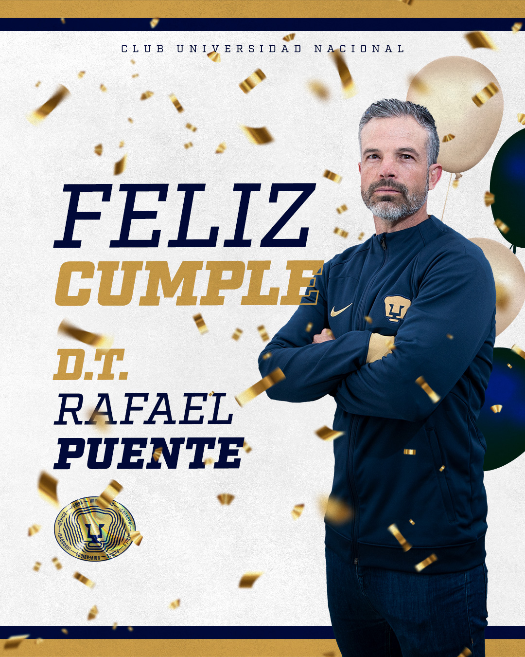 El mensaje que le envió el club al entrenador (@PumasMX)