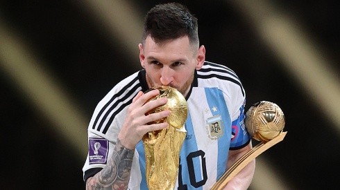 Lionel Messi won the World Cup with Argentina in Qatar