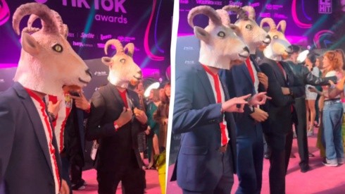 Así se presentaron los CM de las Chivas en la alfombra rosa de los TikTok Awards 2023