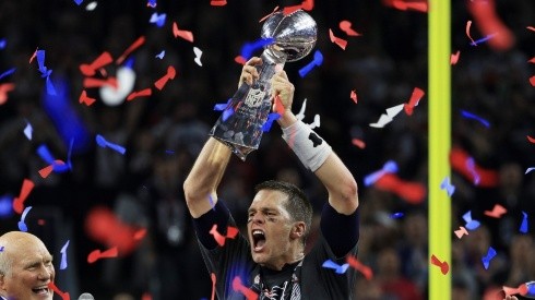 Tom Brady en el Super Bowl.