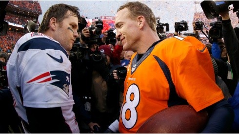 Brady y Manning en la NFL.