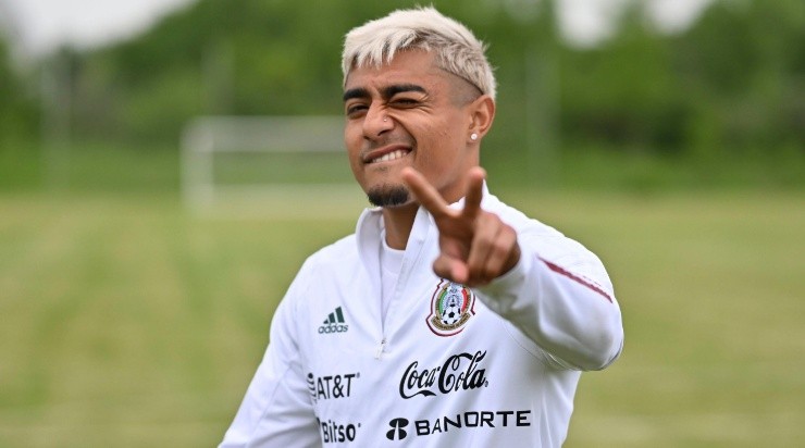 Chicago, Ilinois, Estados Unidos de Norteamerica a 4 de Junio 2022.   Julian Araujo  durante el entrenamiento de la selección Nacional de Mexico en las instalaciones de la academia Lake Forest, previo al partido de preparación frente a la selección de Ecuador.Foto:Imago7/Etzel Espinosa
