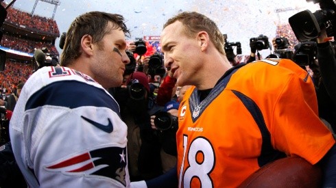 Tom Brady, peyton Manning - New England Patriots vs Denver Broncos - NFL 2015