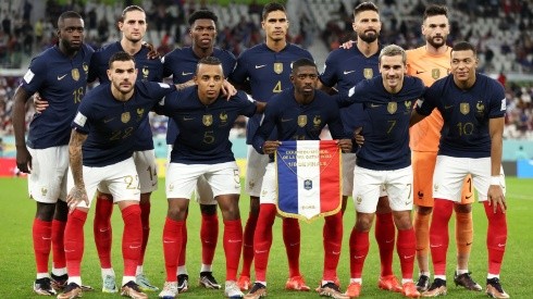 France's national team during the Qatar 2022 World Cup
