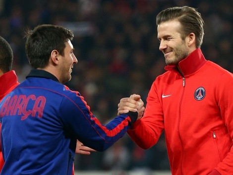 Lo quiere en Inter Miami: el guiño de Beckham para Messi