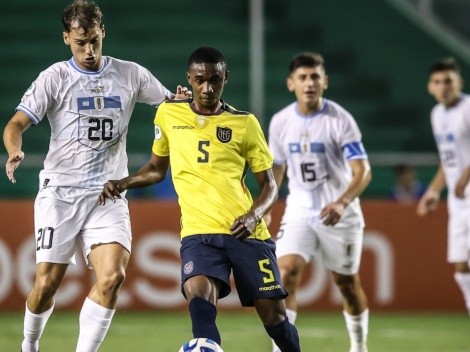 Sudamericano Sub 20: alineaciones confirmadas para Uruguay vs Ecuador