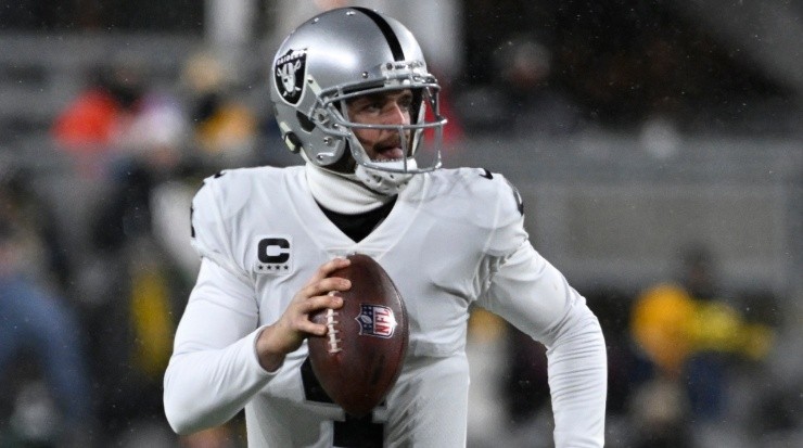 The Raiders have to replace Derek Carr. (Gaelen Morse/Getty Images)