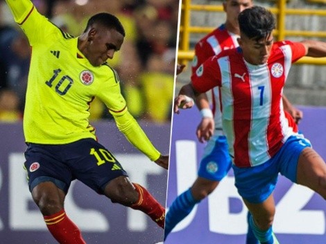 Colombia vs Paraguay: alineaciones para el partido de Sudamericano Sub-20