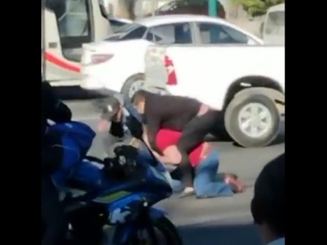 Video muestra la golpiza que recibió Alfredo Adame en la calle