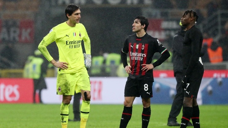 Tatarusanu con Milan.