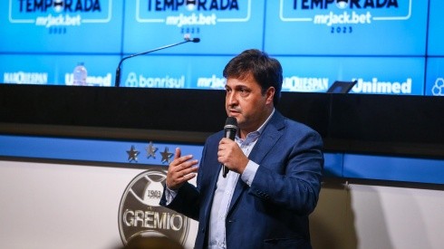 Foto: Lucas Uebel/Grêmio/Divulgação - Presidente Alberto Guerra: Grêmio recebeu proposta por gringo