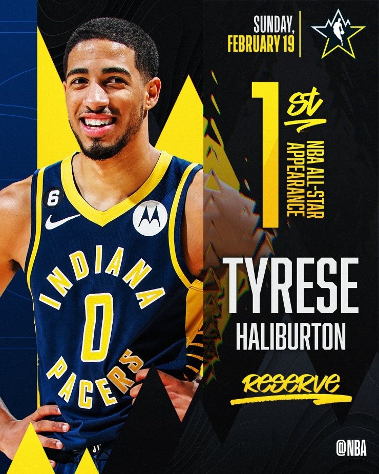 Tyrese Haliburton, de Indiana Pacers, por primera vez en el Juego de las Estrellas (NBA)