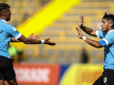 Luciano Rodríguez le dio el triunfo a Uruguay, que acaricia el Mundial Sub 20