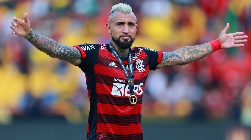 Arturo Vidal llegó en 2022 a Flamengo