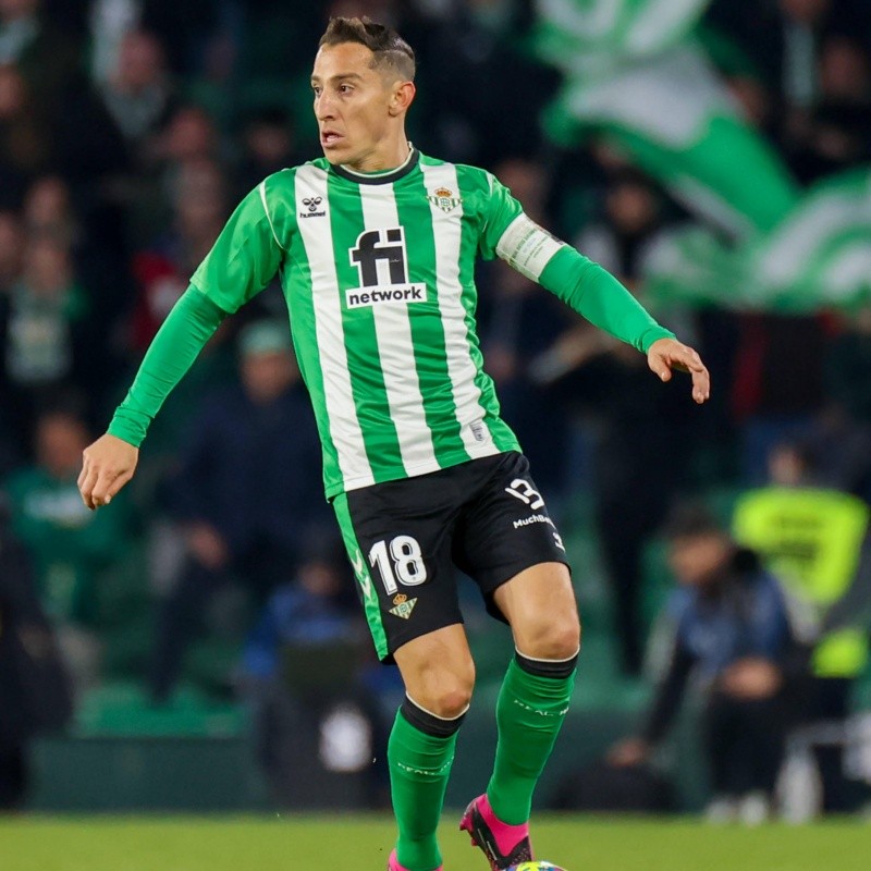 Andrés Guardado persigue un importante récord en la historia del Betis