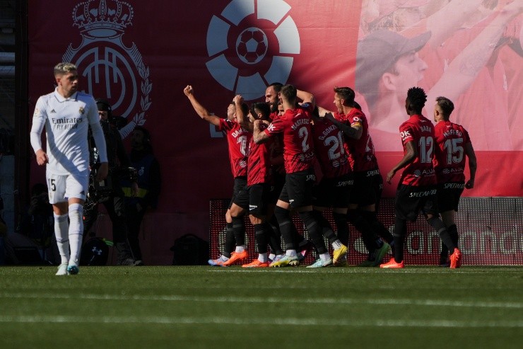 Mallorca tumbó al Real Madrid y lo alejó de la lucha por el título (Getty Images)
