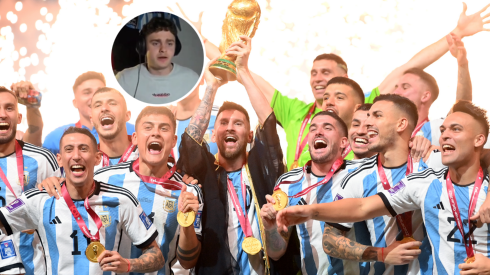 "Argentina es la peor selección que ha ganado un Mundial": el video de un tiktoker español que generó polémica