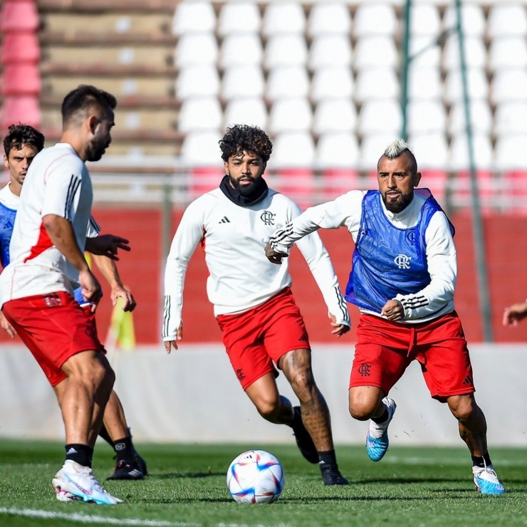 Flamengo se prepara para su partido de semifinales | Foto: Flamengo 