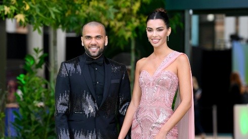 Dani Alves y Joana Sanz en un evento en 2021.