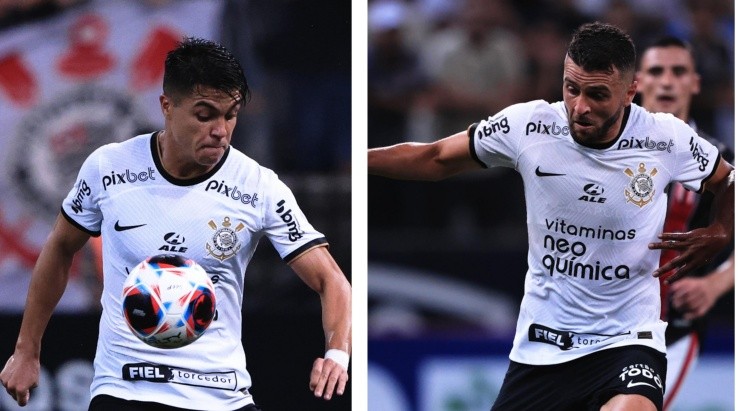 Fotos: Ettore Chiereguini/AGIF - Roni e Júnior Moraes foram valorizados pelo treinador do Corinthians