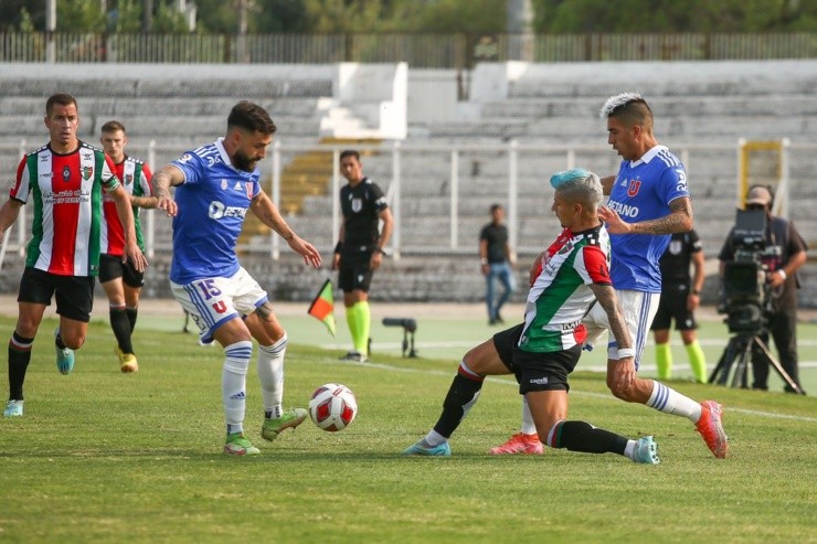 La U volvió a dejar dudas tras su partido ante Palestino | Foto: Agencia Uno 
