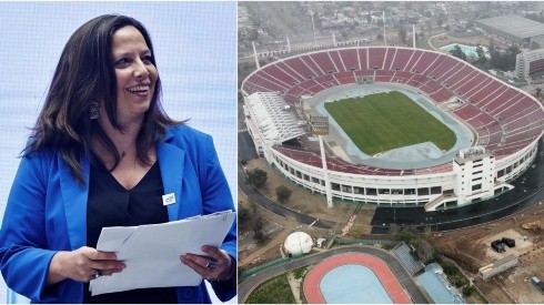 Alexandra Benado plantea la posibilidad de un nuevo estadio en Chile.
