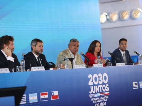 Es oficial: Argentina, Uruguay, Chile y Paraguay lanzaron su candidatura para el Mundial 2030