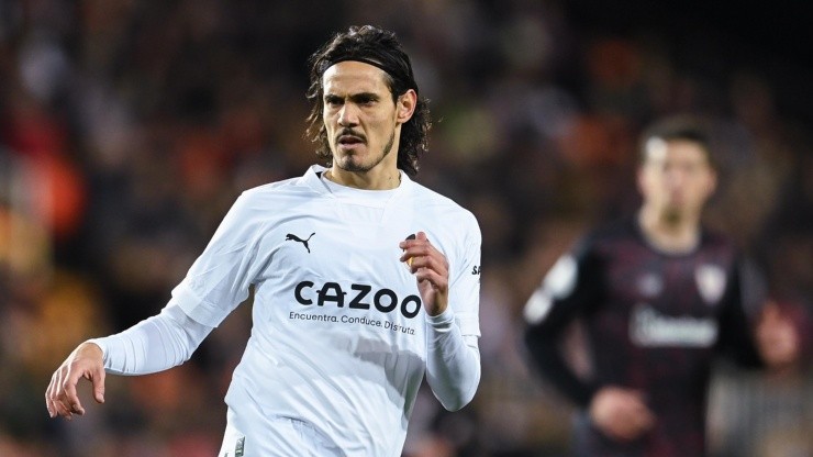 Cavani, figura de Valencia.