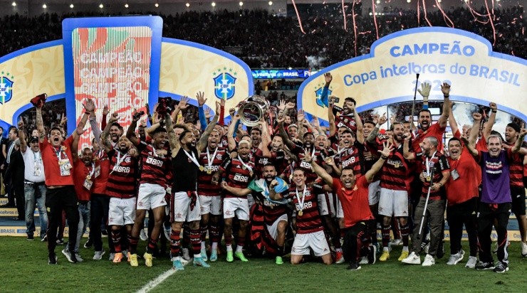 Thiago Ribeiro/AGIF - Flamengo campeão da Copa do Brasil em 2022