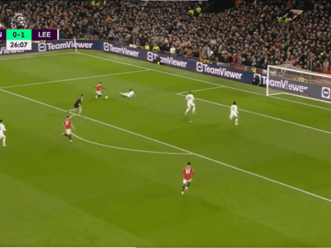 VIDEO | El increíble gol que erró Garnacho en el empate del Manchester United