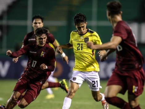 Los 11 confirmados para Ecuador vs Venezuela por el Sudamericano Sub 20